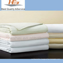 hot sale cotton hospital leno blanket